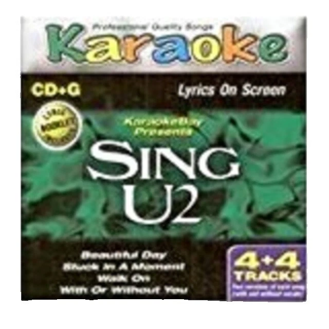 CD de música pop rock suave artista U2