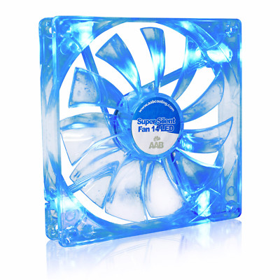 AABCOOLING SUPER SILENT FAN 14 BLUE LED - LEISE UND EFICIENT LÜFTER BLAU LED