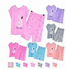 NEW  ladies flamingo  2 pc pajama pants set NIGHTWEAR /SLEEPWEAR 227