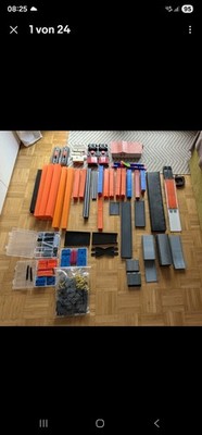Hot Wheels Track Builder Streckenteile Riesen Konvolut