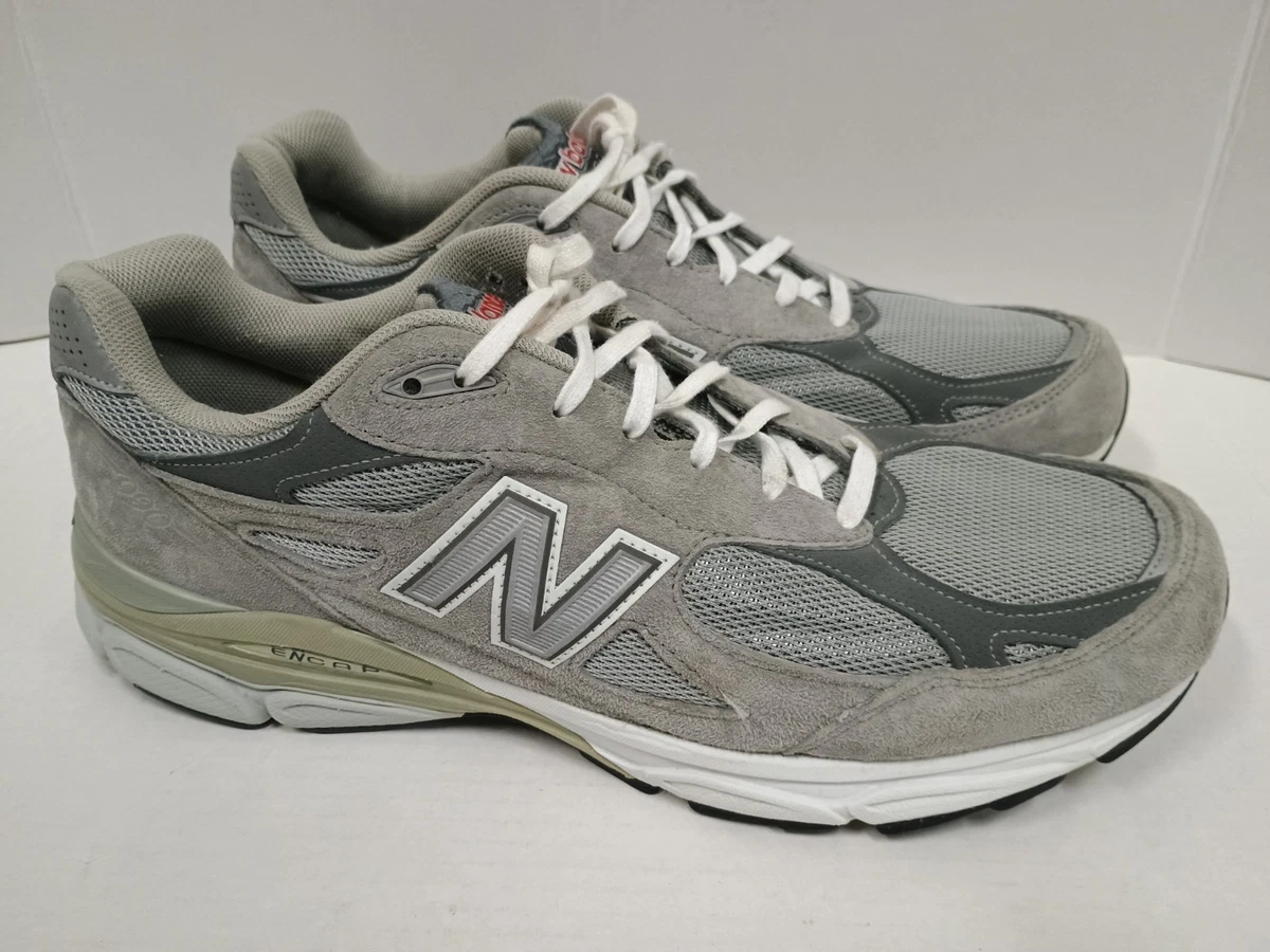 New Balance 990v3 Made In USA Grey Navy for sale | eBay