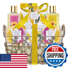 Gift Set for Women, Bath Sets for Women Gift, 9Pcs Relaxing Spa Gift Basket for