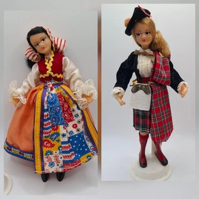 1940s Flagg Flexible Bendable Dolls In Original Boxes. Damaged Boxes - Image 1 of 4