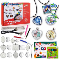 Bastelset Schmuckset Armbänder Halsketten Kinder
