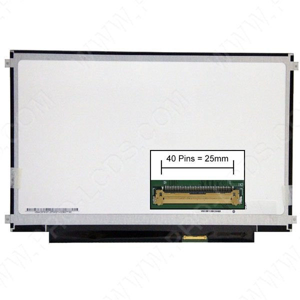 Dalle écran LCD LED pour LG LP133WH2(TL)(A3) 13.3 pouces HD 1366x768 avec finition brillante