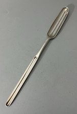 George III Crested Silver Marrow Scoop Thomas Wallis I LOndon 1776 ALZX