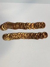1958-p Bu Lincoln Cent Roll Bu 1958-p Bu Lincoln Cent Roll Bu