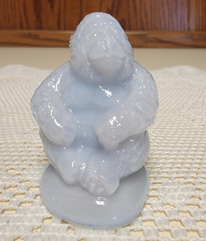 Boyd Art Glass  SONNY the GORILLA In #0 BLUE ORCHID 5-23-02