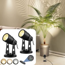 2-Pack Spot Lights Indoor 3000K-6000K Adjustable Up Light Floor Spotlight for...
