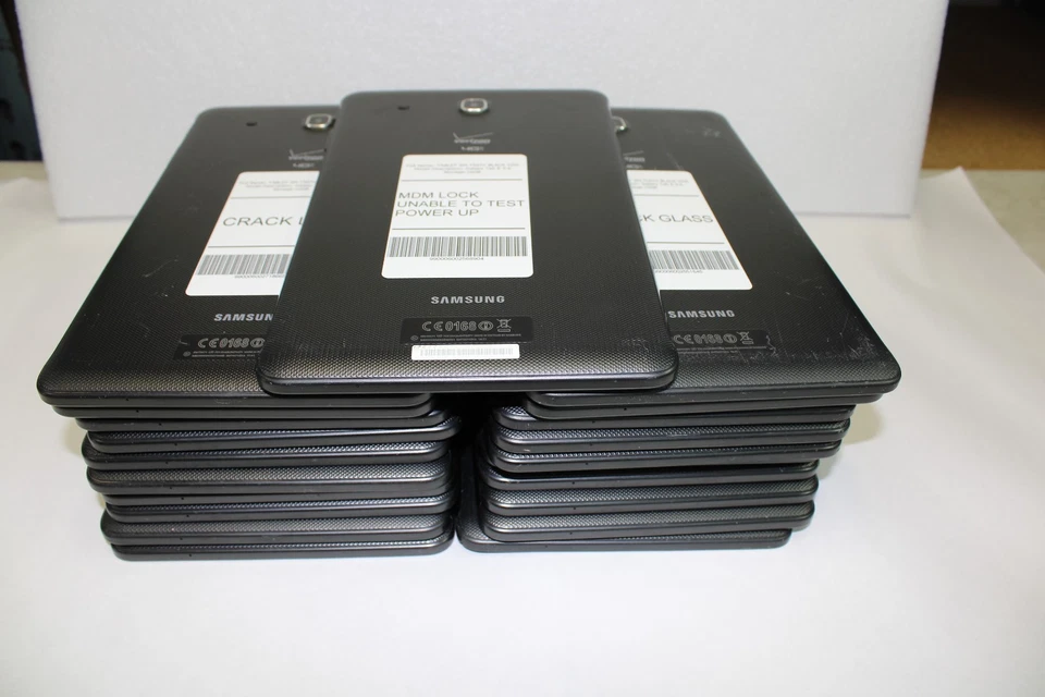 LOT OF 21 SAMSUNG GALAXY TAB E 9.6'' SM-T567V 16GB BLACK FOR PARTS / REPAIR - Image 2 of 4