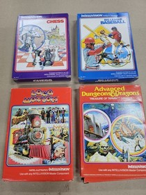 Mattel Intellivision II Video Game System & 40  Games! Ready to Hook Up & Play!