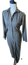 Hollister Utility Jumpsuit Long Sleeve Elastic Waist Button Up WomenSZ XS Casual