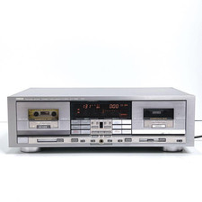 YAMAHA KX-T900 NATURAL SOUND STEREO TWIN CASSETTE DECK AC100V 50/60Hz 25W