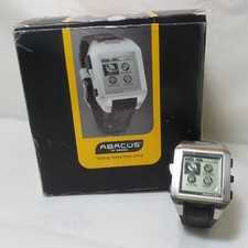 Collectible Boxed 2004 Fossil Abacus Smart Watch Wrist PDA Palm OS AU5005 