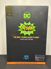 DC Batman Classic TV Series Gold Label THE JOKER Black Light Edition McFarlane