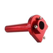 Universal Throttle Grip Motorcycle 22mm CNC Aluminum Quick Twister Throttle Red