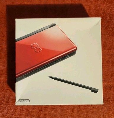 Nintendo DS Lite Handheld Console - Crimson Red/Black - Open Box