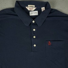 Penguin Polo Shirt Mens Size 2XL Blue Casual Short Sleeve Adult