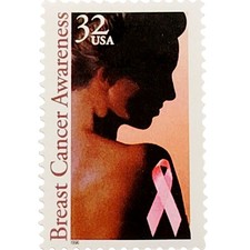1996 USA 32¢ Breast Cancer Awareness MNH Scott 3081 Single Stamp