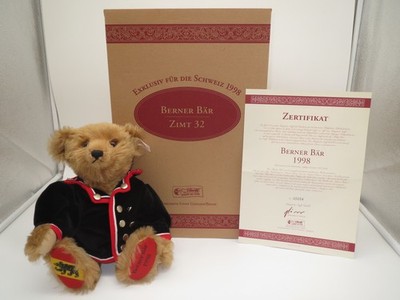 Steiff 659928 Berner Bär 1998 (Lim.Edition) Zertifikat & OVP!