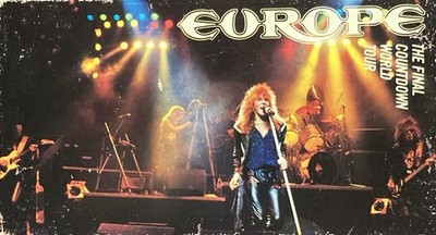 Europe - The Final Countdown World Tour 1987 VHS 19V-49005 CMV Enterprises, Live