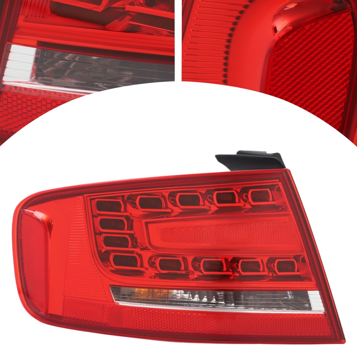 Left Outer Side Tail Light for 2009-2012 Audi A4 S4 Sedan A4 Only