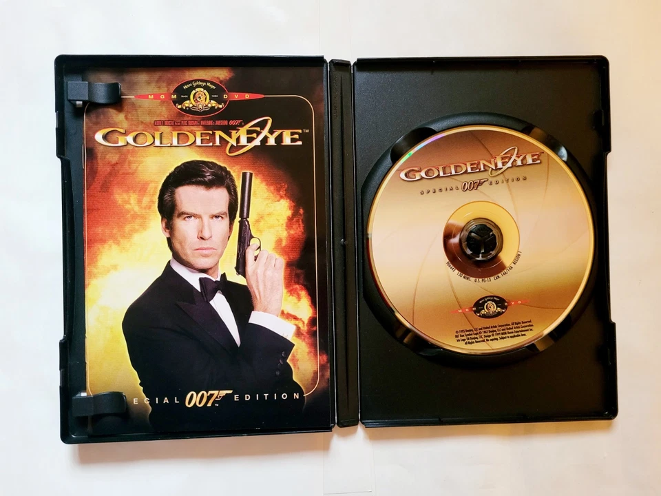 Golden Eye DVD 007 Special Edition Action Thriller 1995 PG13 Free Shipping - Image 3 of 3