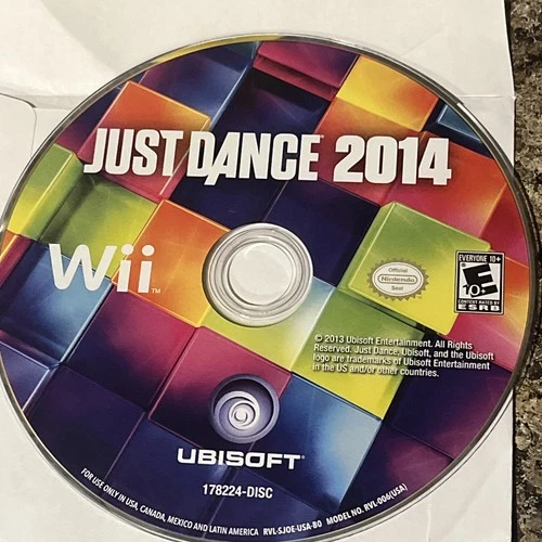 Just Dance 2014 (Nintendo Wii, 2013) DISK ONLY