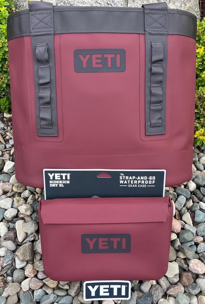 YETI Camino 35 Carryall Tote Bag RARE 🍇WILD VINE RED!🍇 +🔥3L