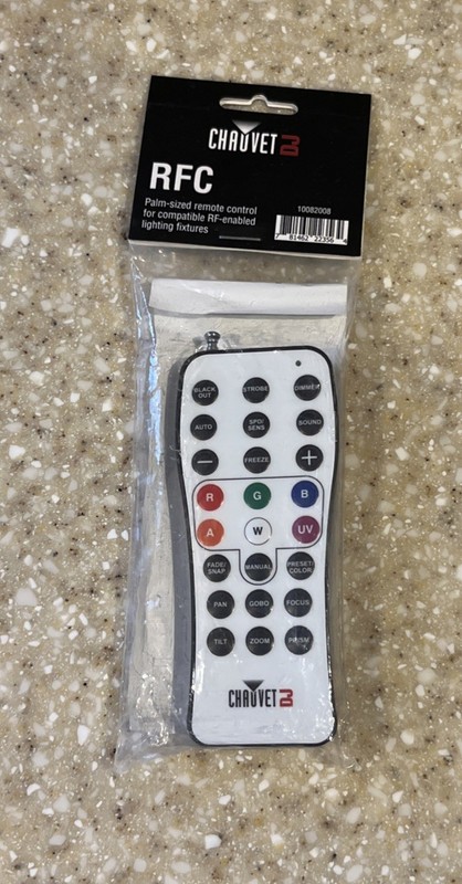 Chauvet DJ RFC Wireless Remote Control For Radio Frequency Controller Lighting