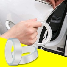 Car Door Edge Guard Clear Universal Door Sill Door Transparent 0.8in 16ft