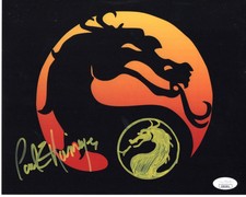 Paul E. Niemeyer signed & sketched 8x10 Photo Mortal Kombat JSA