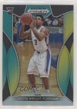 2019 Panini Prizm Draft Picks Green & Yellow /249 Justin Wright-Foreman #55 6fs