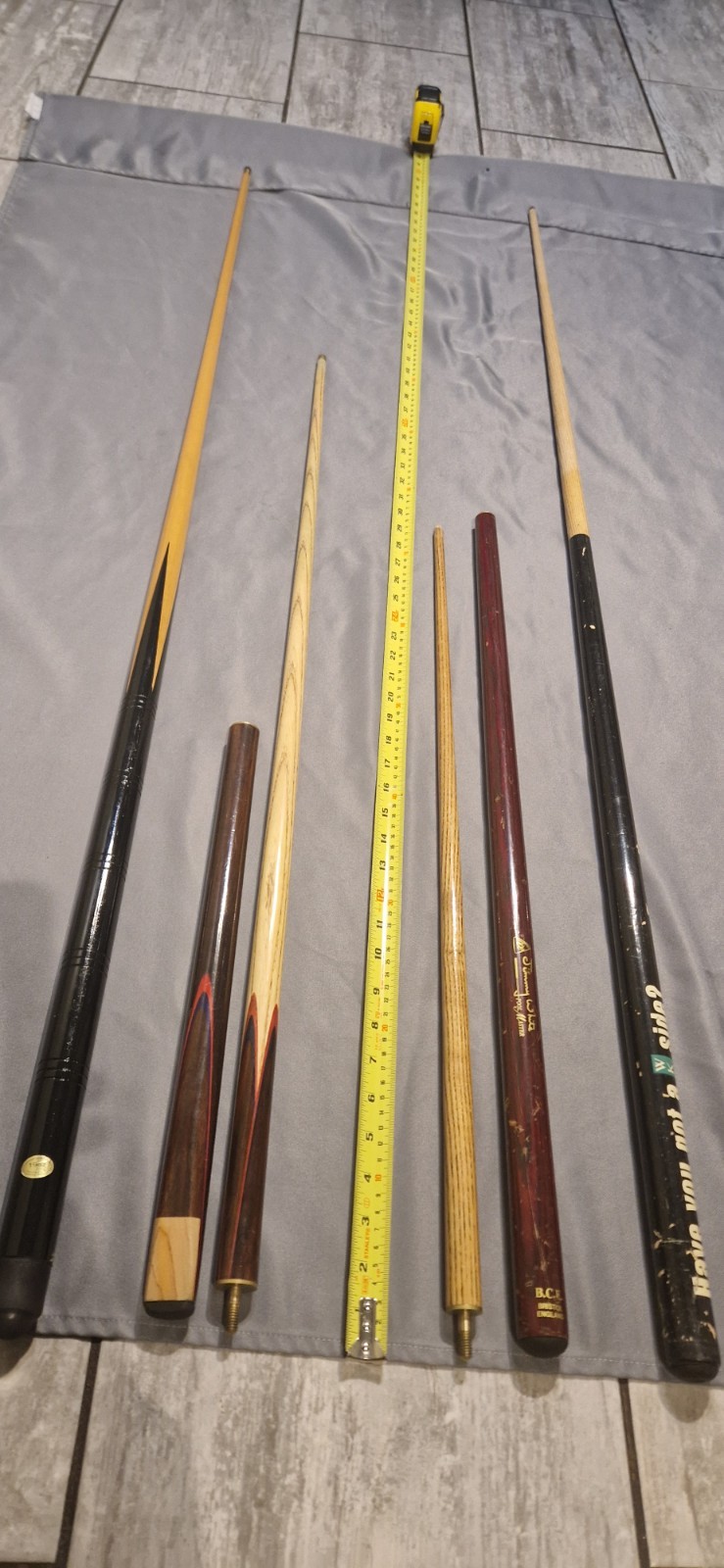 Snooker/pool Cue Job Lot. 4 Cue's