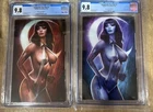 Lot Of 2 A B VAMPIRELLA YEAR ONE #1 SZERDY 616 Graded  Moon Virgin Cgc 9.8 Comic