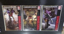 Transformers Combiner Wars Lot Of 3 Hasboro Exclusive Comics Vf+