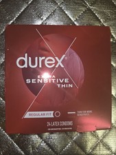 Durex Extra Sensitive Thin Condoms 24 Ct