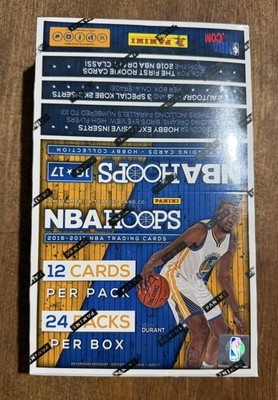 *NEW* 2016-17 Hoops Basketball NBA Hobby Factory Sealed Box (2 Autos per box)