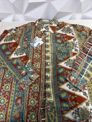 ENGINEERED GARMENTS 19th CENTURY BUTTON DOWN SHIRT SIZE LARGE 
