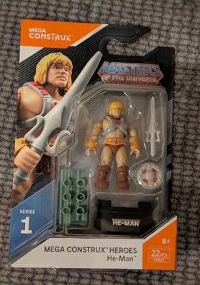 Mega Construx Heroes Series 1 Masters of the Universe He-Man Action Figure