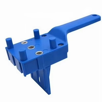 Professional Woodworking Drill Guide Jig with Hole Locator - 6/8/10Mm Drill Bit 
