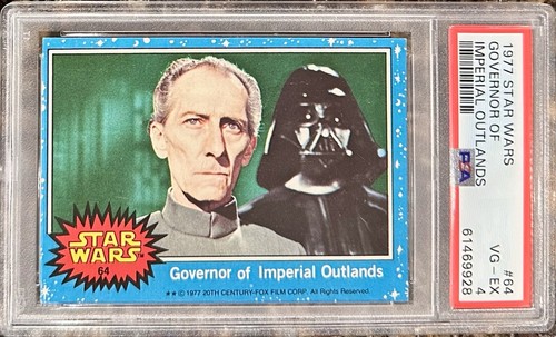 1977 Topps Star Wars #64 Governor of Imperial Outlands — PSA 4