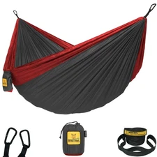 Hammock for Camping Double Hammocks Gear for The Outdoors Backpacking Surviva...
