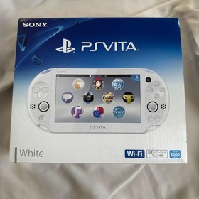[Near Mint ] SONY PS Vita PCH-2000 Console White w/charger Boxed