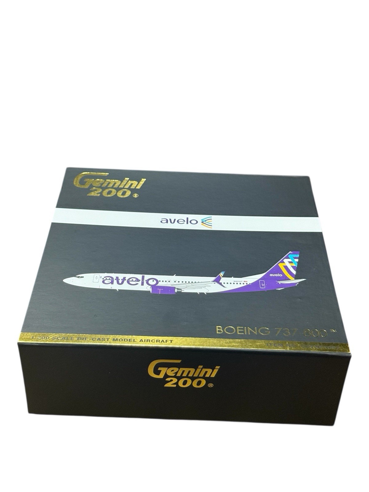 GEMINI JETS G2VXP1097 1/200 Boeing 737-800 Avelo Airlines N801XT Brand New!