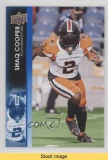 2022 Upper Deck CFL Blue Shaquille Cooper Shaq Cooper #168 READ 1o9l