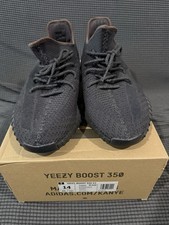 Size 14 - Adidas Yeezy Boost 350 V2 Black Non Reflective FU9006 Men  s