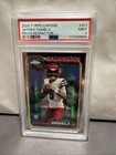 2024 Topps Chrome #201 Jayden Daniels Prism Refractor RC Commanders