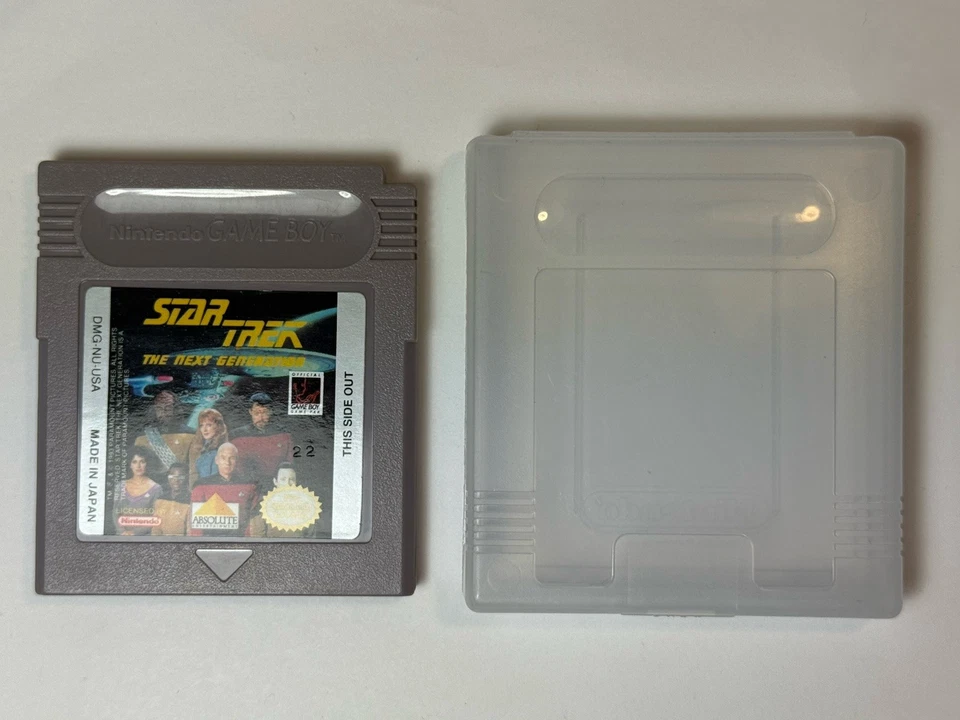 Star Trek The Next Generation (Nintendo GameBoy, 1993) Authentic Tested w/ Case - Image 3 of 4