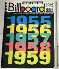1950's Songbook Billboard 50's Piano Guitar Compilation CombBound 1955-59 200pgs